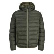Chaqueta de pluma Jack &amp; Jones Wilsons, caqui, para hombre