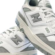 Baskets Blanches/Grises Femme New Balance Bb550 vue 7