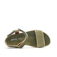 Sandalias Geox Xand caqui para mujer ver 4