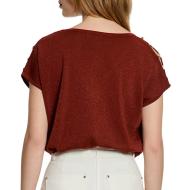 Pull Bordeaux Femme Morgan MRINGO vue 2