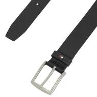 Cinturón negro para hombre Tommy Hilfiger Dentons ver 2