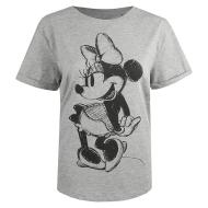 Women’s Grey Disney Minnie Sketch T-shirt Photo of the Espace des Marques %store% store - view of %key%
