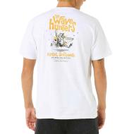 Camiseta blanca de hombre Rip Curl Shaper Address ver 2
