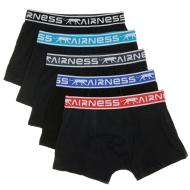 Juego de 5 calzoncillos bóxer negros para chicos Airness barato