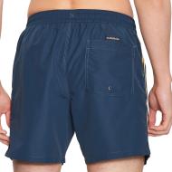 Bañador corto azul marino para hombre Quiksilver Beach Please 16 ver 2