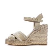 Beige Women's Compensated Sandals Tommy Hilfiger FW0FW08668 affordable