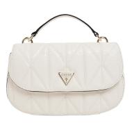 Bolso bandolera blanco para mujer Guess Aldina barato