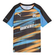 Maillot de Football Bleu/Orange Mixte Puma Om Faster