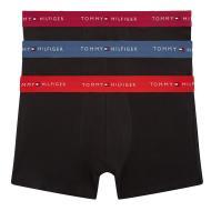 x3 Tommy Hilfiger Men’s Black/Red/Blue Boxer Shorts affordable