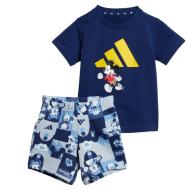 Adidas DISNEY MICKEY MOUSE Navy T-Shirt Set affordable