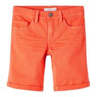 Pantalones cortos naranja de niño Name it Twiisak barato