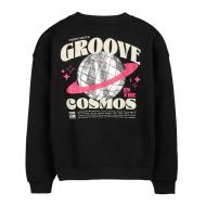 Sweatshirt Schwarz Mädchen Teddy Smith Flow Ansicht 2