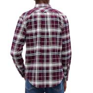Tommy Hilfiger Men’s Bordeaux Flannel Shirt Photo of the Espace des Marques %store% store - view of %key%
