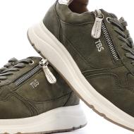 Baskets Kaki Femme TBS BLONZIP vue 7