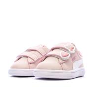Puma Smash 3.0 Badges – Rosa Sneaker für Mädchen Ansicht 6