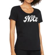 Nike Script Women's Black T-Shirt