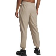 Pantalones de chándal beige para hombre Under Armour Unstoppable ver 2