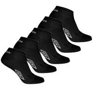 X5 Schwarze Herrensocken von UMBRO SLCX3