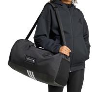 Bolsa de deporte negra unisex Adidas Duffel ver 3