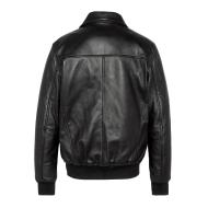 Schott Black Leather Jacket LCDETROIT Photo of the Espace des Marques %store% store - view of %key%