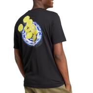 T-Shirt Noir Homme Adidas JN7367 vue 2