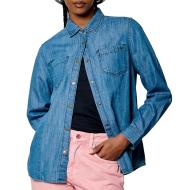 Chemise Manches Longues Bleu Femme Kaporal BINEE affordable