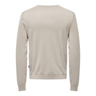 Beiger Herrenpullover „Only & Sons Life Crew Knit“ Ansicht 2