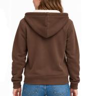 Sweat Marron Femme Superdry Signature vue 2