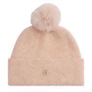 Bonnet Rose Femme Tommy Hilfiger Th Pom Pom