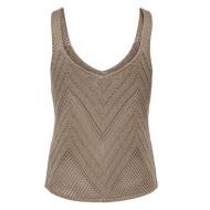 Women's Brown Crochet Top Jdy 15226348 Photo of the Espace des Marques %store% store - view of %key%