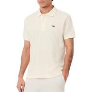 Polo Écru Homme Lacoste Slim Fit Petit