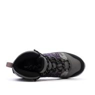 Zapatillas de senderismo grises/negras para mujer Salomon Thundercross ver 4