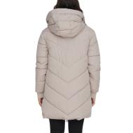 Women's Long Jacket Ecru JDY Padded Photo of the Espace des Marques %store% store - view of %key%