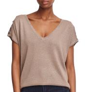 Pull Taupe Femme Morgan MRINGO pas cher