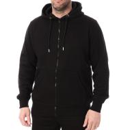 Sweatshirt mit Reißverschluss Schwarz Mann Lotto LT23