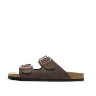 Sandalen Braun Glatt Mann Schott Arthur günstig