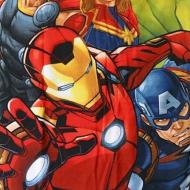 Avengers Yellow/Red Boys Sport Zone Towel Photo of the Espace des Marques %store% store - view of %key%