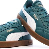 Baskets Vert Femme Puma Club Indoor vue 7