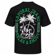 Camiseta negra de hombre Kaporal Till ver 2