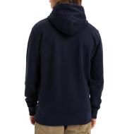 Herren Marine Quiksilver Fineline Kapuzenpullover Ansicht 2