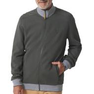Sweat zippé Vert Homme TBS LOANN 24612 pas cher