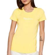 Camiseta amarilla/blanca para mujer de Pepe Jeans, modelo New Virginia
