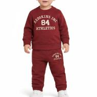 Redskins Boy's Bordeaux Rot Trainingsanzug SET3100