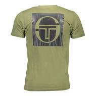 Sergio Tacchini Squared Men’s Khaki T-shirt Photo of the Espace des Marques %store% store - view of %key%