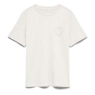T-shirt Blanc à strass Femme Vero Moda Vmforie vue 2