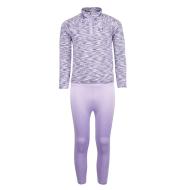 Conjuntos morados para niña de Under Armour: mallas con cremallera de 1/4 ver 3