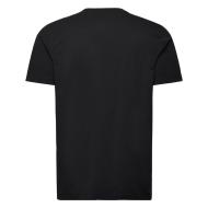 Schwarzes Herren-T-Shirt von Hugo Boss, Stretch Ansicht 2