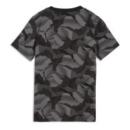 Camiseta negra para niño Puma Ess Camo Aop ver 2