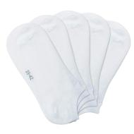 Lot de 5 paires de chaussettes Blanches Mixte Espace des Marques pas cher