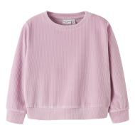 Girl's pink Name it Veloa jumper affordable